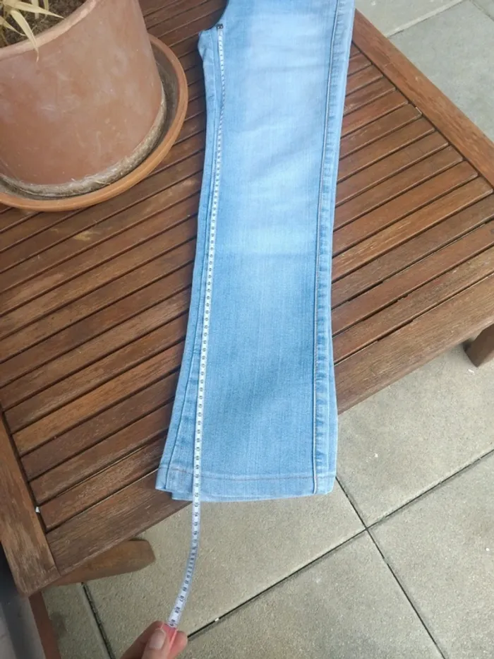 Lot 2 jeans évasés - photo numéro 7