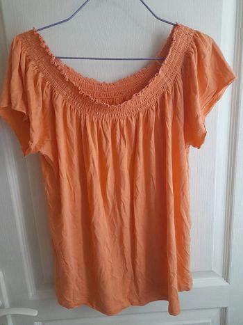 Blouse d été orange 42/44