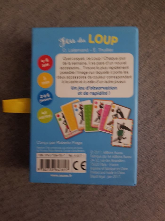 Jeu du loup qui voulait changer de couleur - photo numéro 2