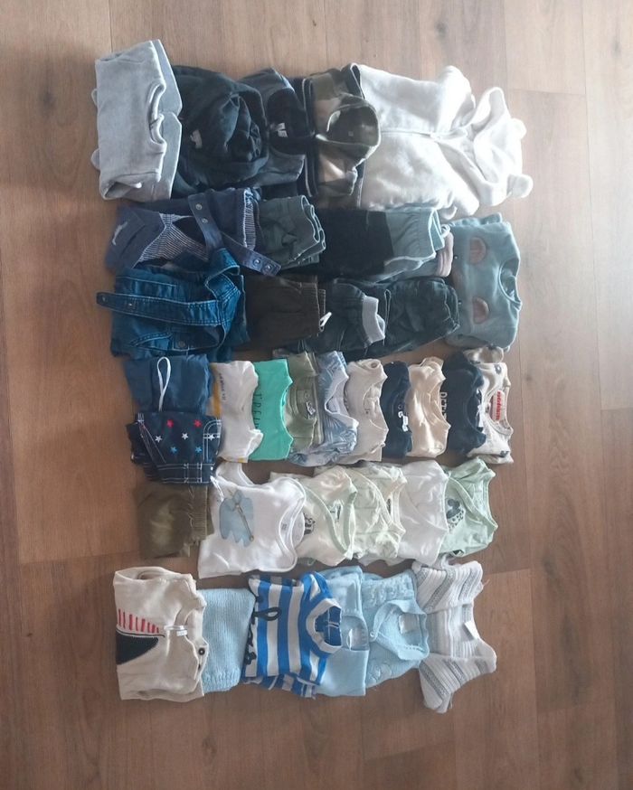 Lot vêtements garçon 6 mois
