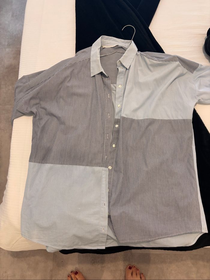 Chemise bi color - photo numéro 2