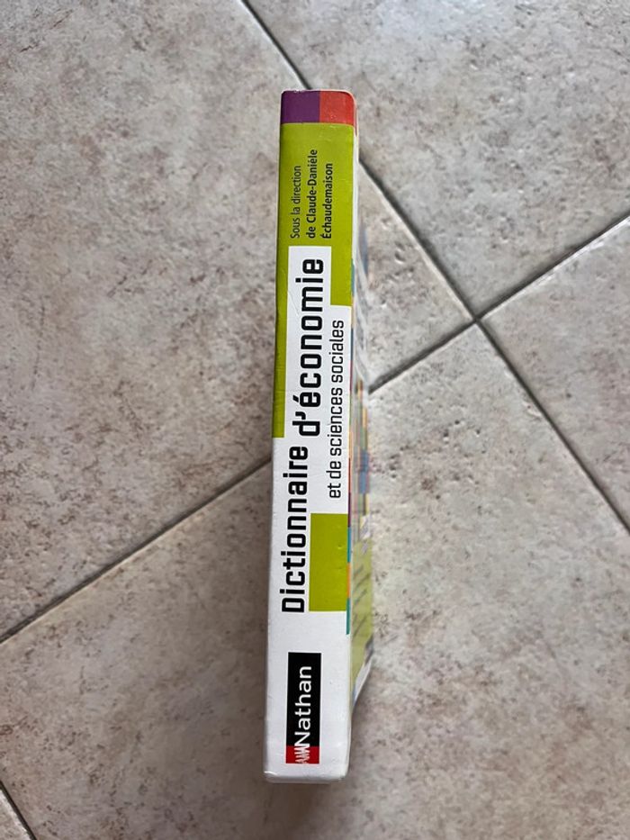 Dictionnaire d’économie et de sciences sociales, Nathan, lycée - photo numéro 3