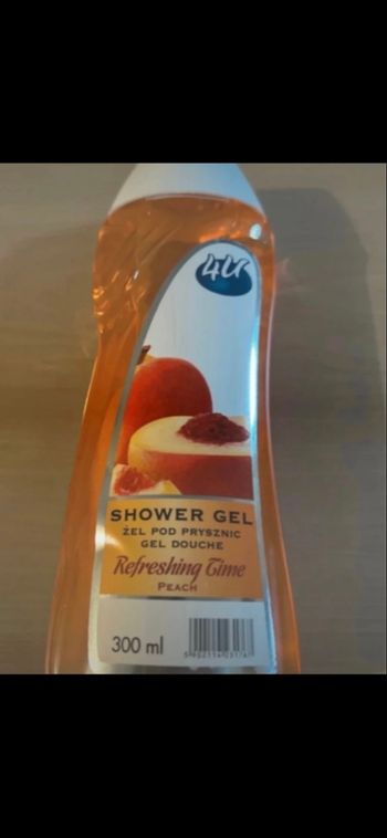 1 gel douche 4u pêche 300 ml 