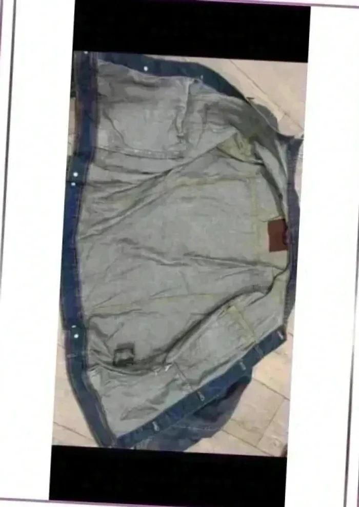 Veste homme en jean taille L - photo numéro 15