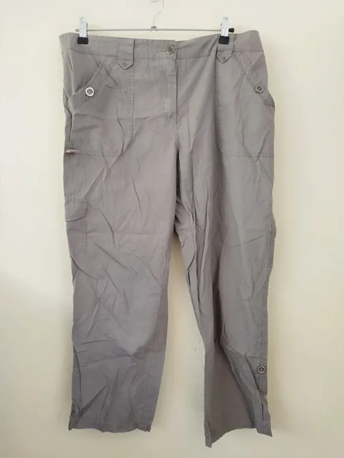 Pantalon gris - Made in Italy - taille 48