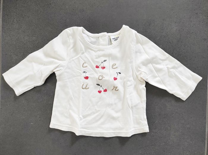 Tee-shirt manches longues bébé fille Tape à l'oeil