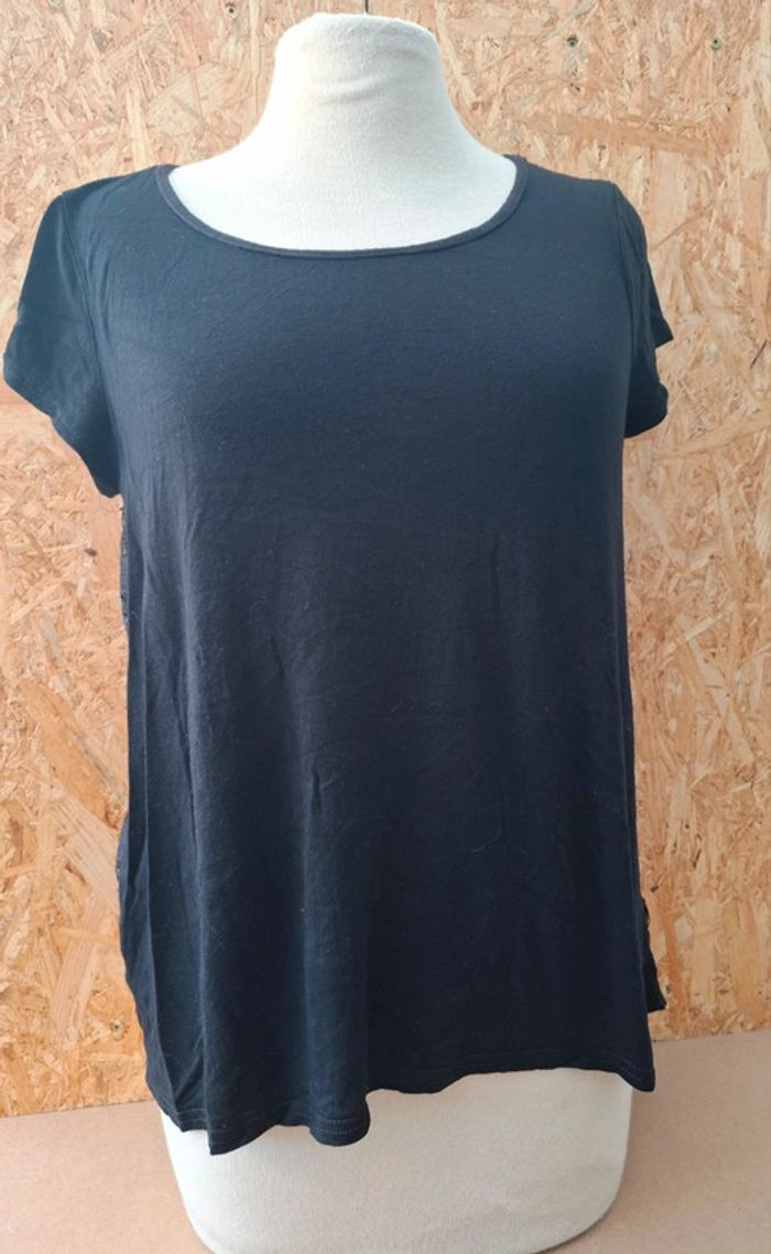 T-shirt fluide avec crâne