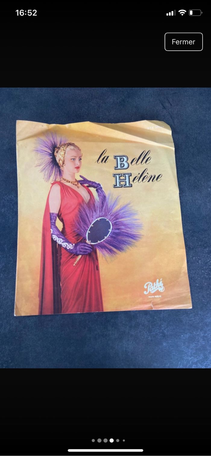 Vinyle 33 tours Offenbach La belle Hélène - photo numéro 4