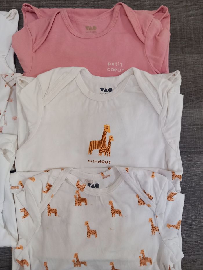 Lot bodys manches langues - photo numéro 2