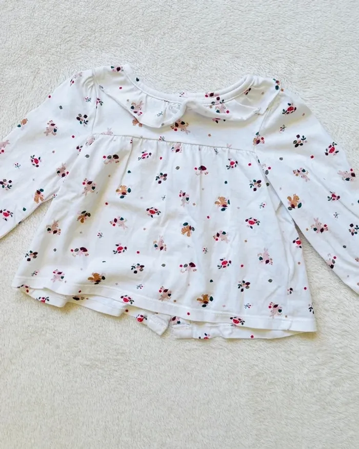 Ensemble barboteuse + blouse assorti 9 mois - Sergent Major - photo numéro 6