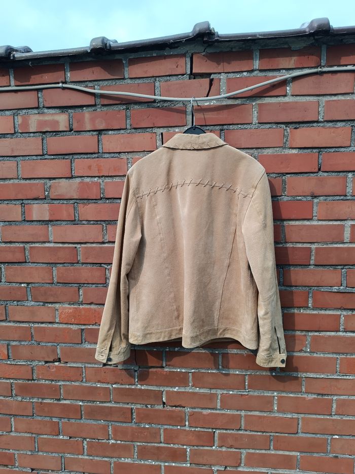 Veste en cuir véritable - photo numéro 3