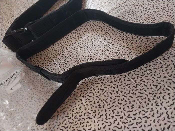 Ceinture tactique 2-en-1 MOLLE noir • Quick Release • Taille M • Neuf - photo numéro 3