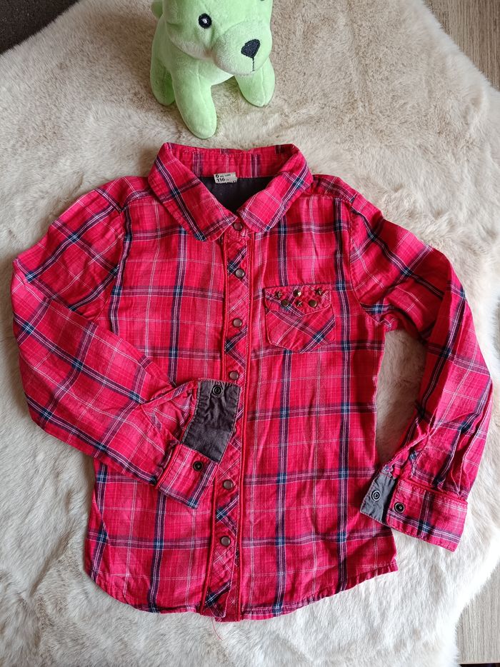 Chemise a carreaux