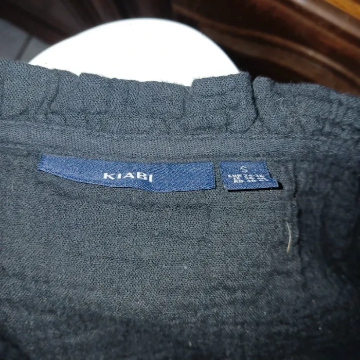 Chemise noire taille 34/36 s kiabi - photo numéro 6