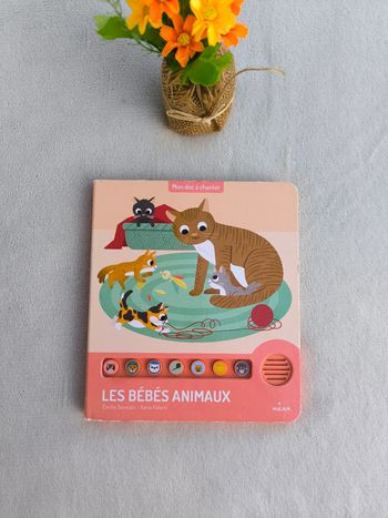 Livre sonore Les bébés animaux Milan