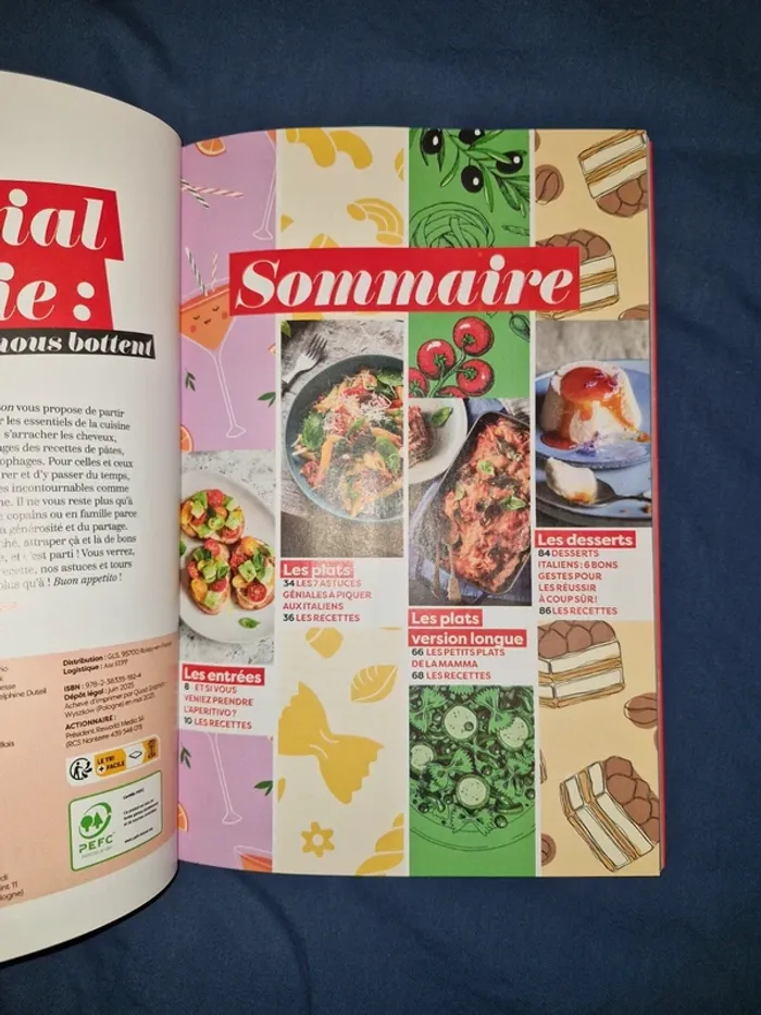 Livre de cuisine italienne - photo numéro 2