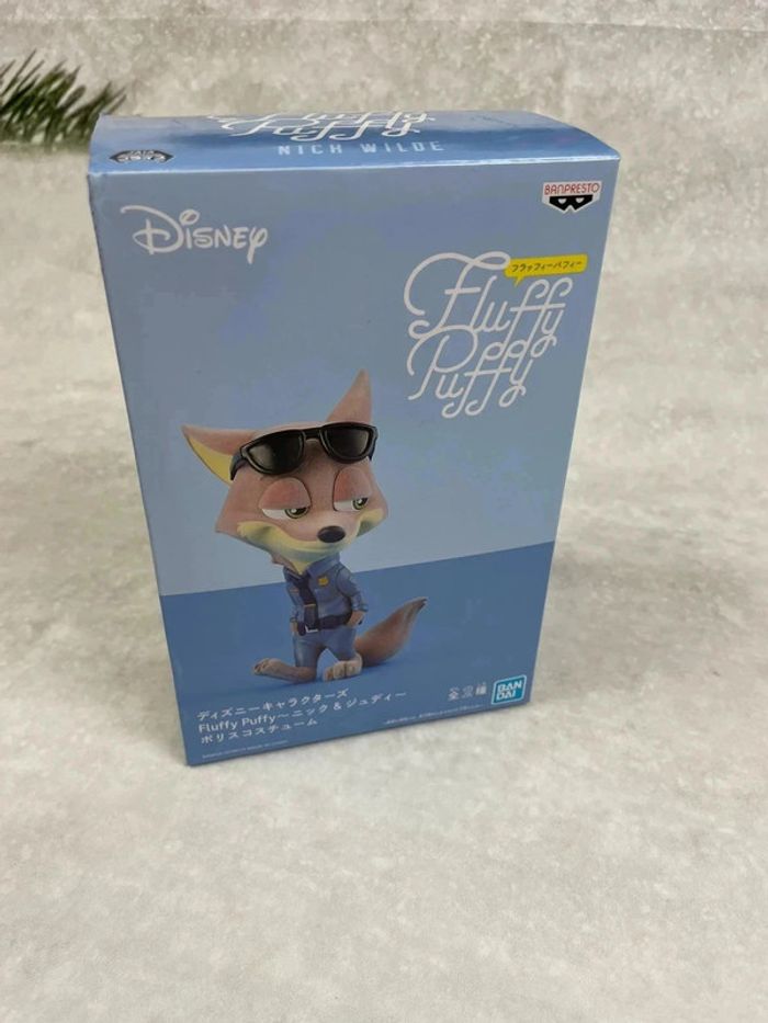 Figurine Disney Japon Zootopie Nick Wilde Fluffy Puffy - photo numéro 11