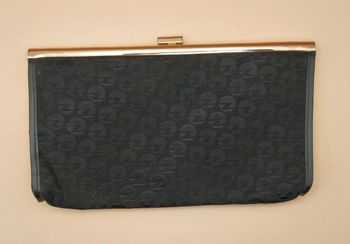 Sac pochette femme noir, Zenith, vintage
