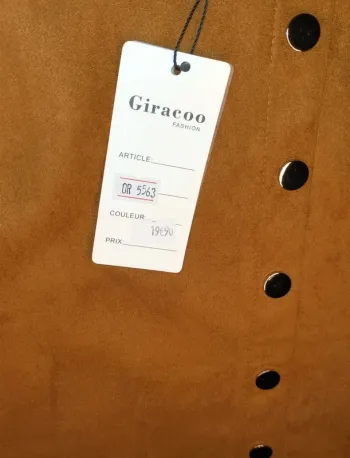 Jupe femme marron, taille L, Giracoo