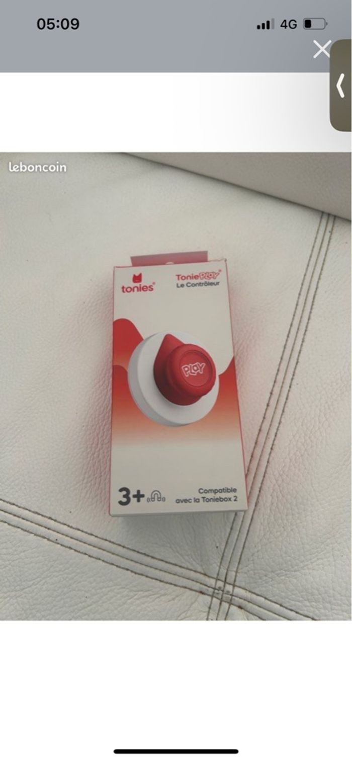 Contrôler tonieplay pour toniebox neuf - photo numéro 2