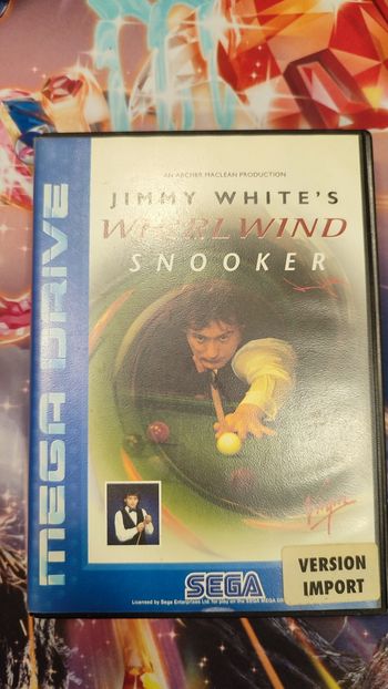 Jimmy white's whirlwind snooker Sega Megadrive