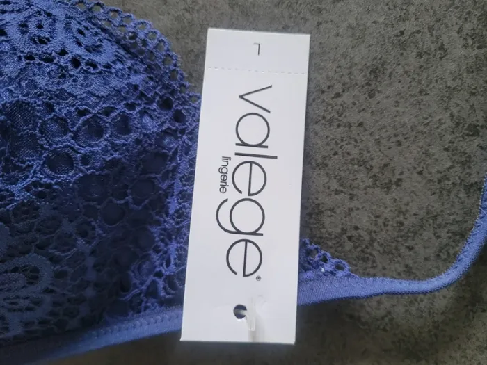 Soutien gorge Valege bleu indigo L neuf avec étiquette - photo numéro 4