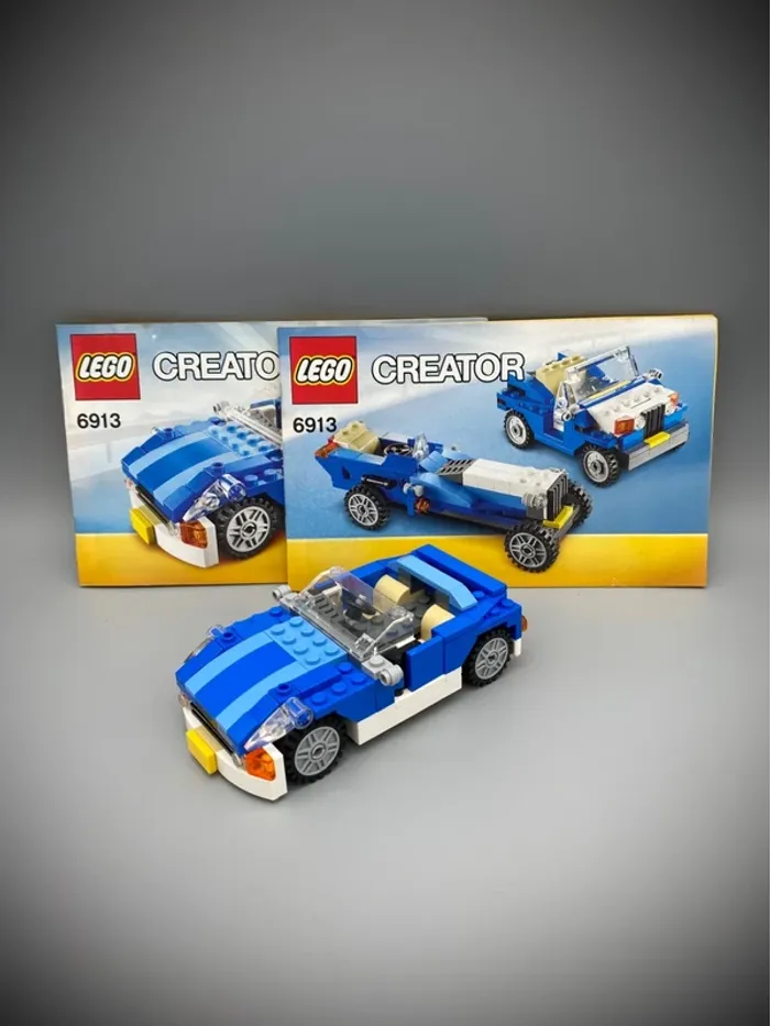 LEGO Creator 6913 - Bleu Roadster - Complet avec Notice