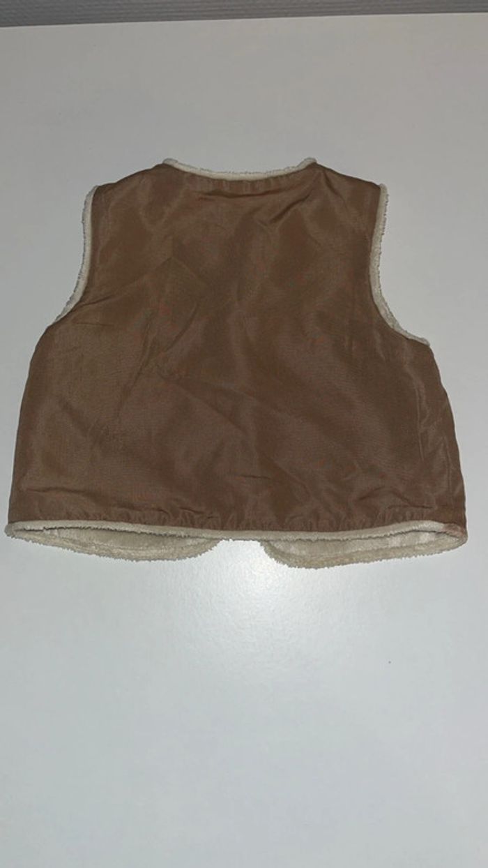 Veste sans manche bébé - photo numéro 2