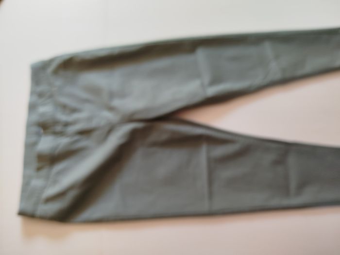 Pantalon vert elastanne  ceinture elastique