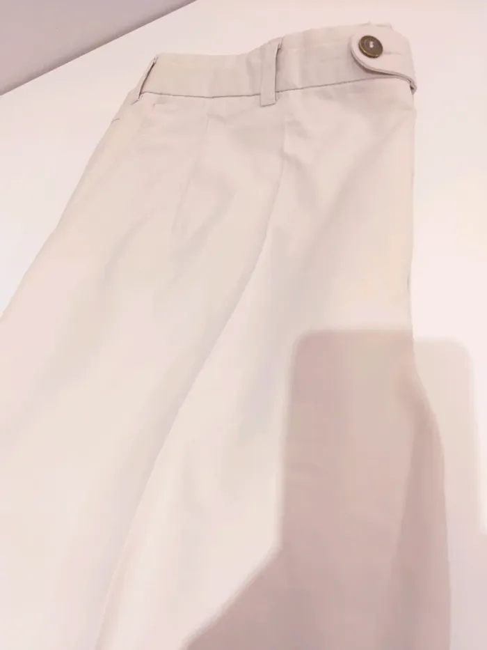 Pantalon d été beige - photo numéro 2