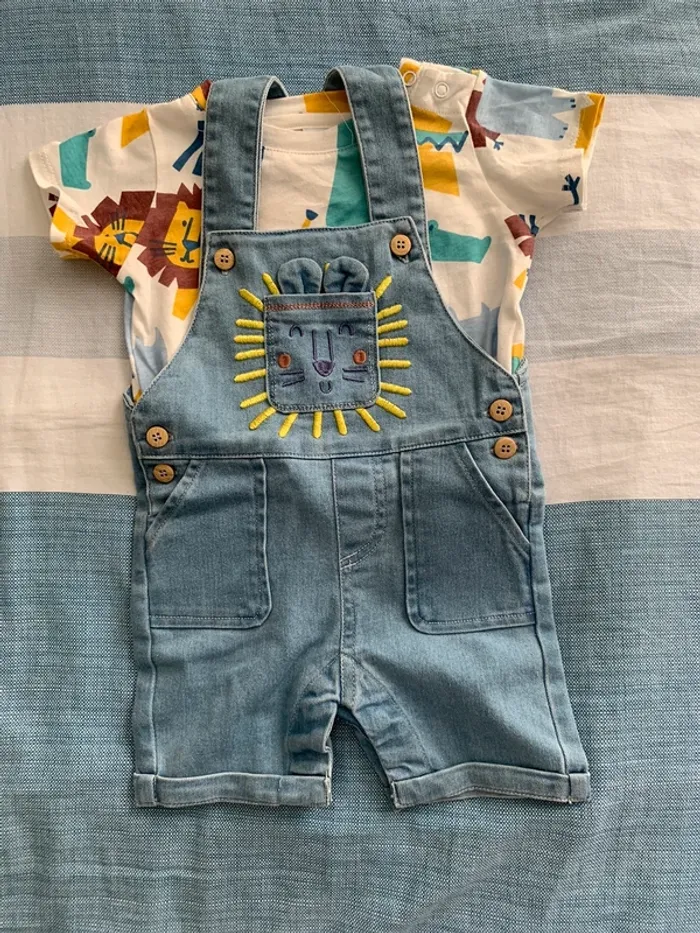 Ensemble été bébé garçon - 6m