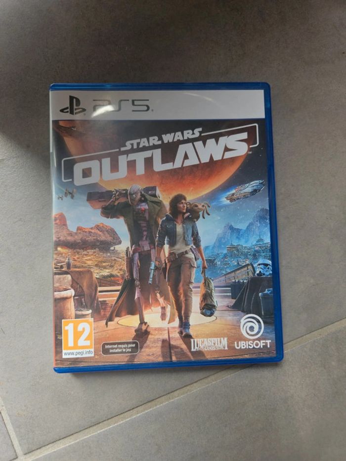 Jeu ps5 outlaws star wars