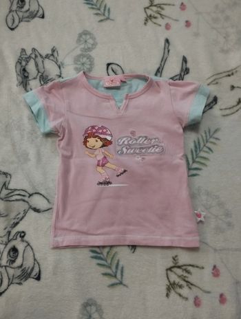 T-shirt charlotte aux fraises 36 mois