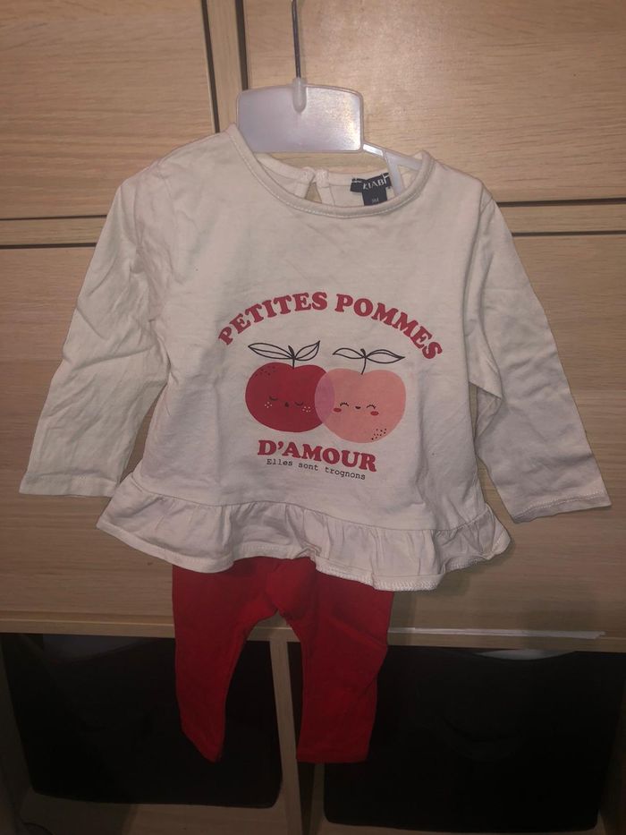 Ensemble petit pomme 9m
