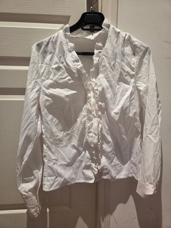 Chemise blanche femme style victorien
