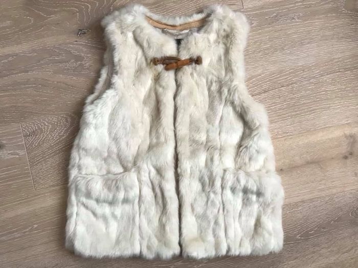 Gilet fausse fourrure Zara Kids file 10 Ans tbe