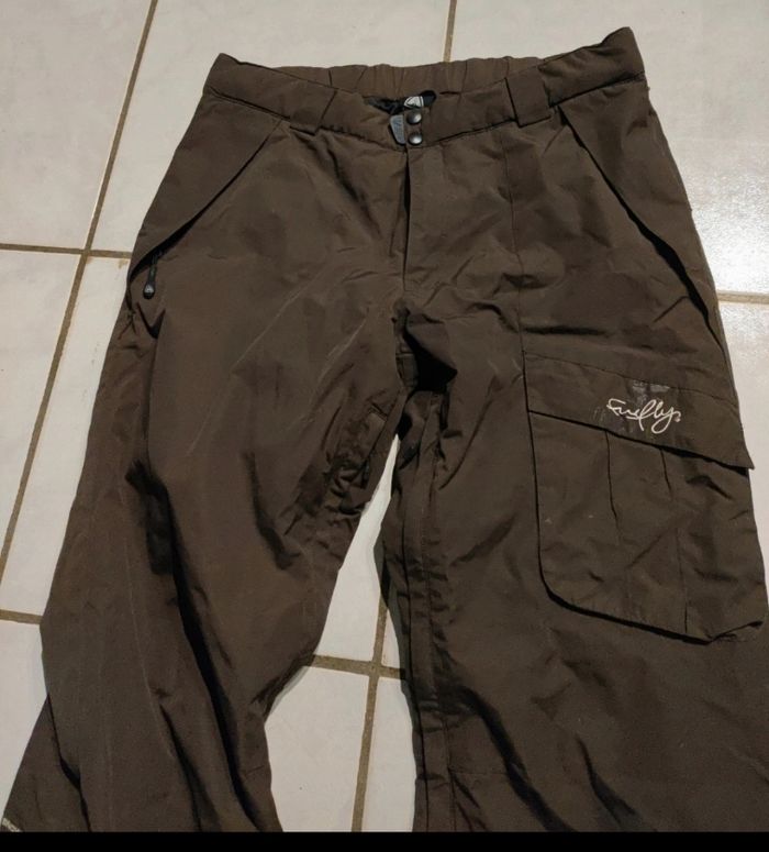 Pantalon snow ski marron taille L firefly