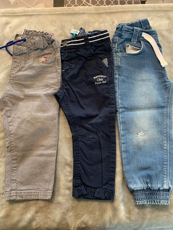 Lot pantalons 24 mois