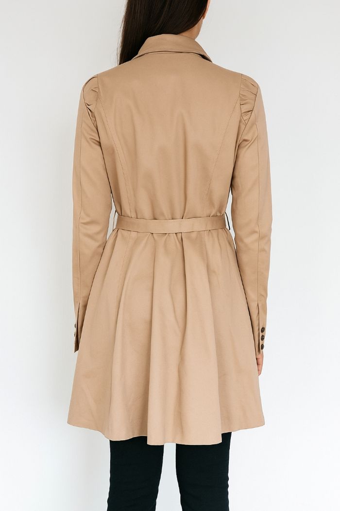 Trench-coat beige Vero Moda - Taille M (38) - photo numéro 2