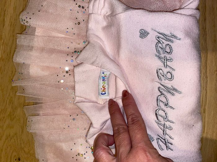 Robe rose col montant « Happy Baby » – 18 mois - photo numéro 5