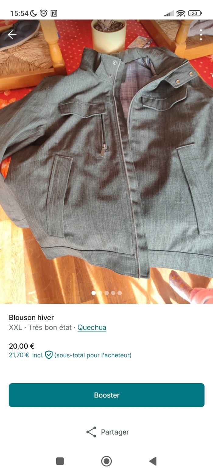 Blouson homme - photo numéro 3