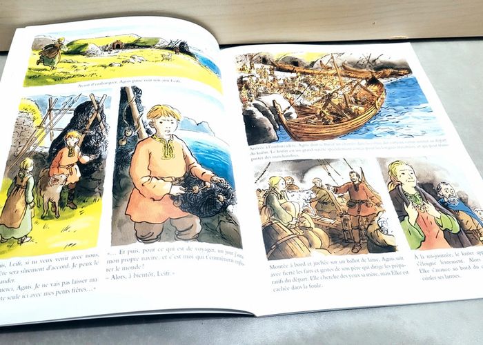 🌺 Livre (école des loisirs) : L'herbe verte du Groenland - photo numéro 2