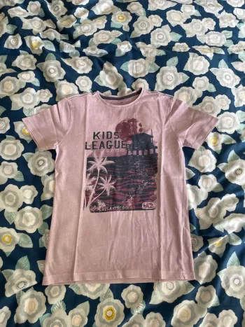 Tshirt violet Vertbaudet taille 10 ans