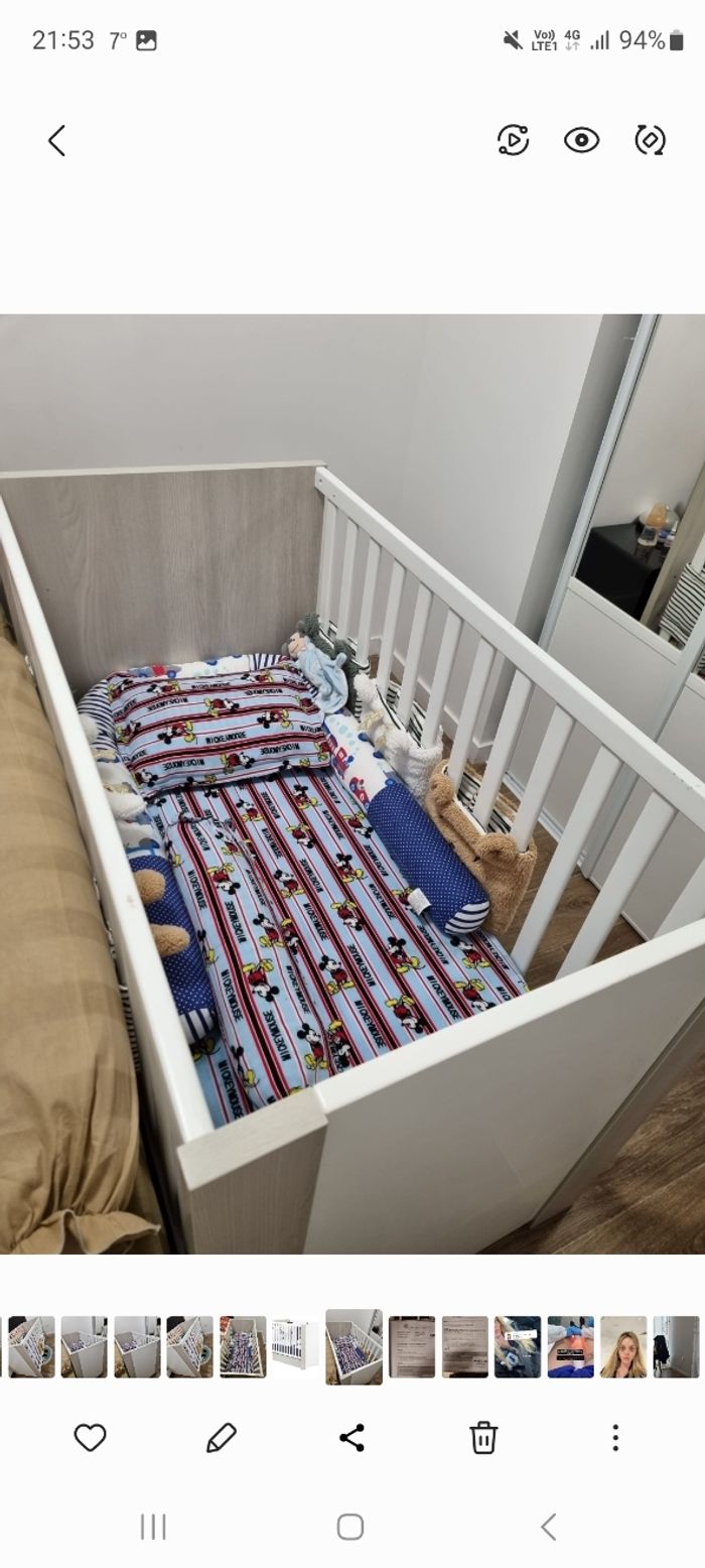 Berceau Sauthon 60x120cm