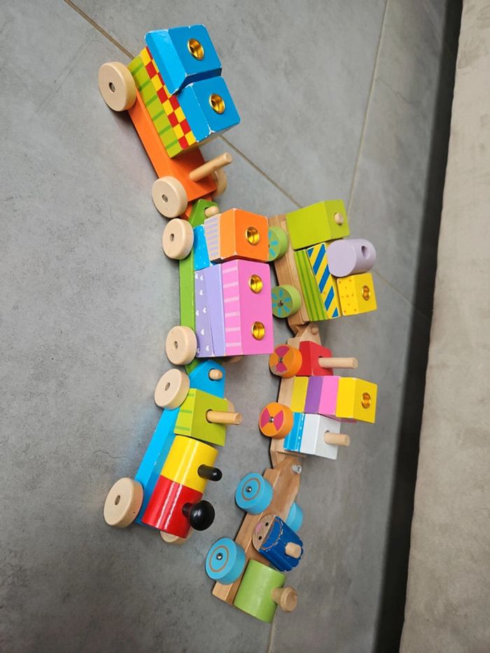 2 trains en bois - photo numéro 7