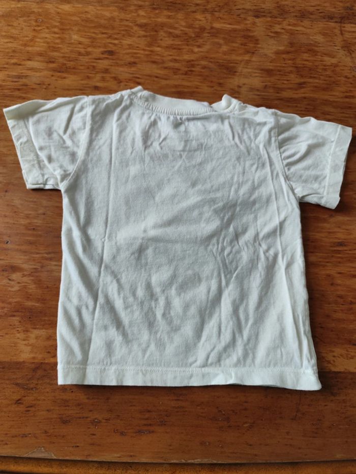 Lot de 5 tee-shirts colorés taille 24mois - photo numéro 9