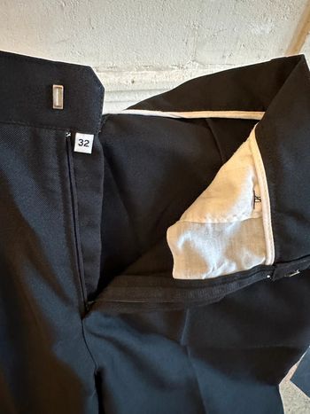 Pantalon costume homme noir 11th January T32US