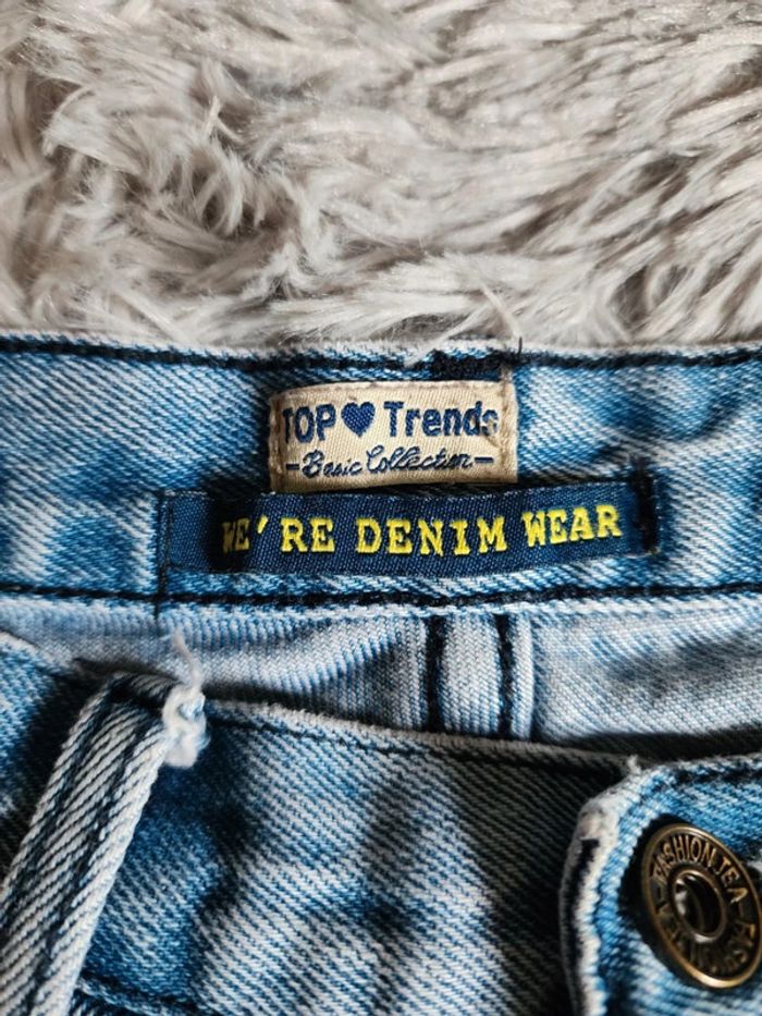 🌸Jeans Fleurie Taille 38🌸 - photo numéro 8