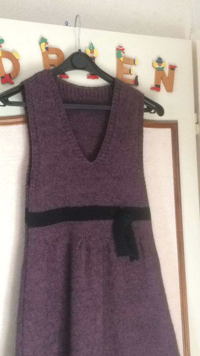 Robe en laine sans manches - photo numéro 3