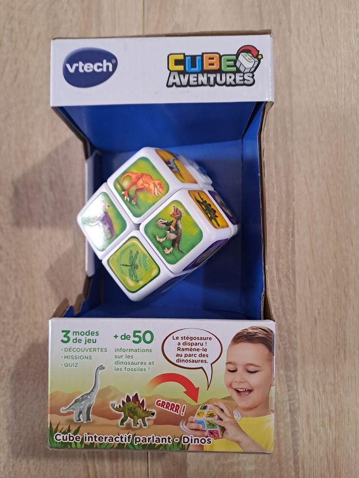 Cube aventures dinos vtech neuf - photo numéro 2